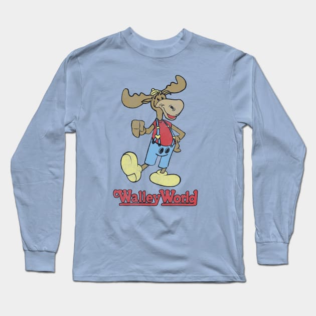 Marty Moose Walley World Long Sleeve T-Shirt by Bigfinz